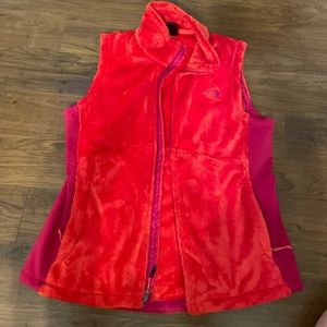 North face fleece vest